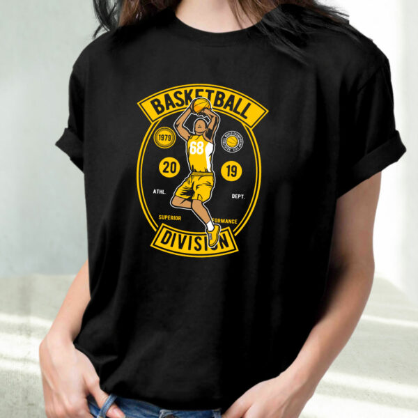 Basketball Division Funny Graphic T Shirt