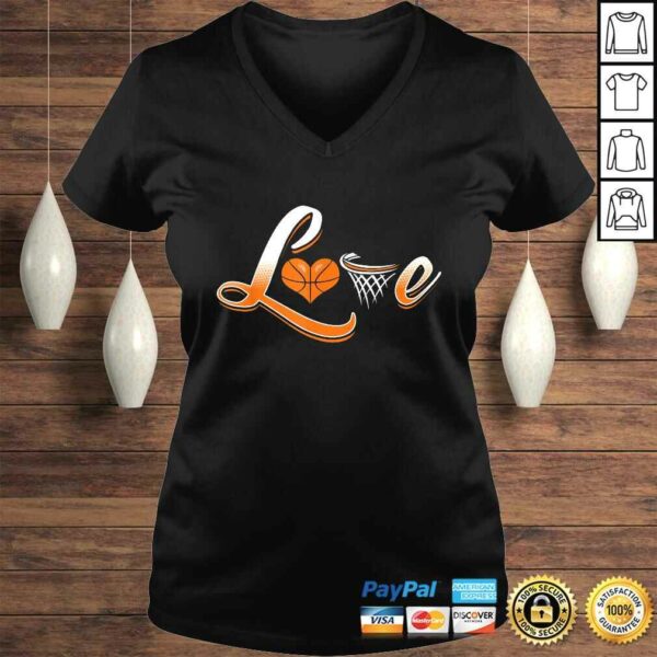 Basketball Love Shirt, Basketball Shirt For Girls Ladies