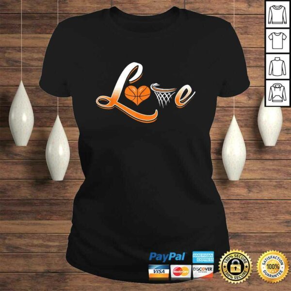 Basketball Love Shirt, Basketball Shirt For Girls Ladies