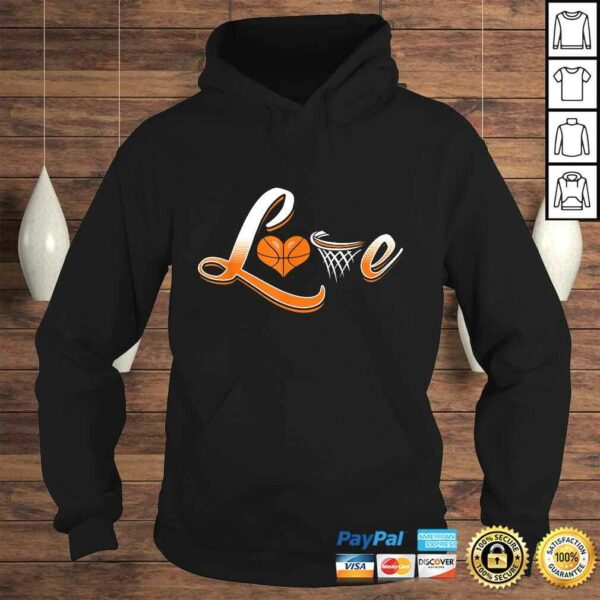 Basketball Love Shirt, Basketball Shirt For Girls Ladies