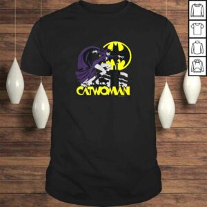 Batman Catwoman Rooftop CaT-shirt Batman Catwoman Rooftop CaT-shirt