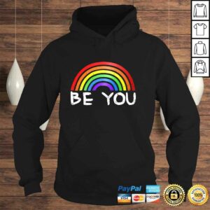 Be You Lgbt Rainbow Gay Pride Rainbow Flag Lesbian Pullover Hoodie 3 Be You Lgbt Rainbow Gay Pride Rainbow Flag Lesbian Pullover Hoodie 4