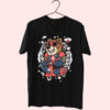 Bear Scooterist Funny Graphic T Shirt