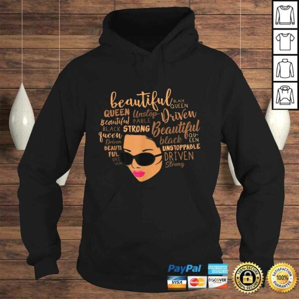 Beautiful Unstoppable Queen Afro Black Girl Magic Shirt