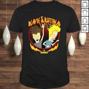 Beavis and Butthead Metal Colors Rock Out Graphic Shirt Beavis and Butthead Metal Colors Rock Out Graphic Shirt