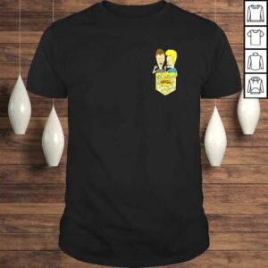 Beavis and Butthead Pocket Nachos Graphic Shirt Beavis and Butthead Pocket Nachos Graphic Shirt