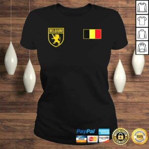 Belgian Belgium Football Soccer Jersey TShirt 2 Belgian Belgium Football Soccer Jersey TShirt 3