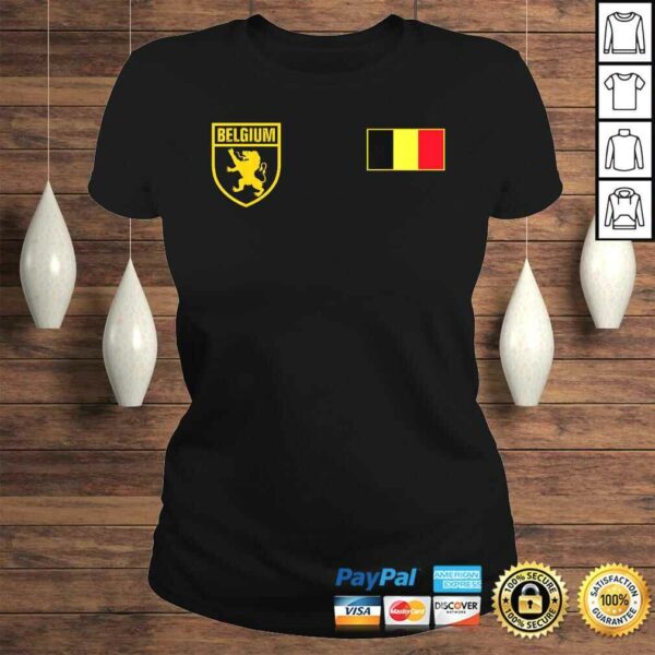 Belgian Belgium Football Soccer Jersey TShirt