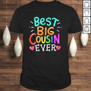 Best Big Cousin Shirt Family Cute V-Neck T-Shirt Best Big Cousin Shirt Family Cute V-Neck T-Shirt