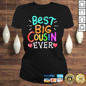 Best Big Cousin Shirt Family Cute V-Neck T-Shirt 2 Best Big Cousin Shirt Family Cute V Neck T Shirt 3