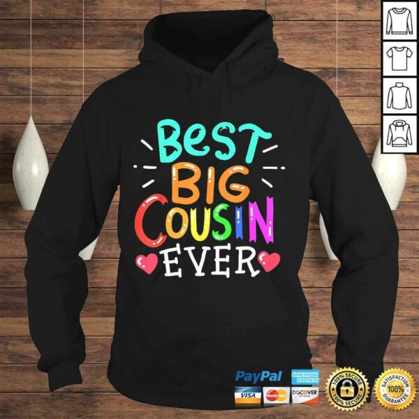 Best Big Cousin Shirt Family Cute V-Neck T-Shirt