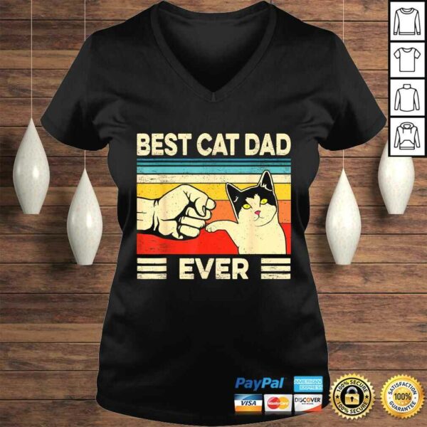 Best Cat Dad Ever Shirt Funny Cat Daddy Father Day TShirt