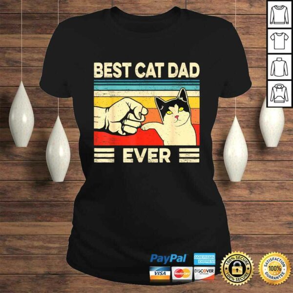 Best Cat Dad Ever Shirt Funny Cat Daddy Father Day TShirt