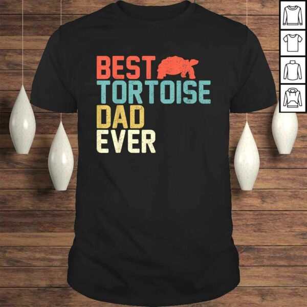 Best TORTOISE Dad Ever Shirt, Vintage Retro TShirt