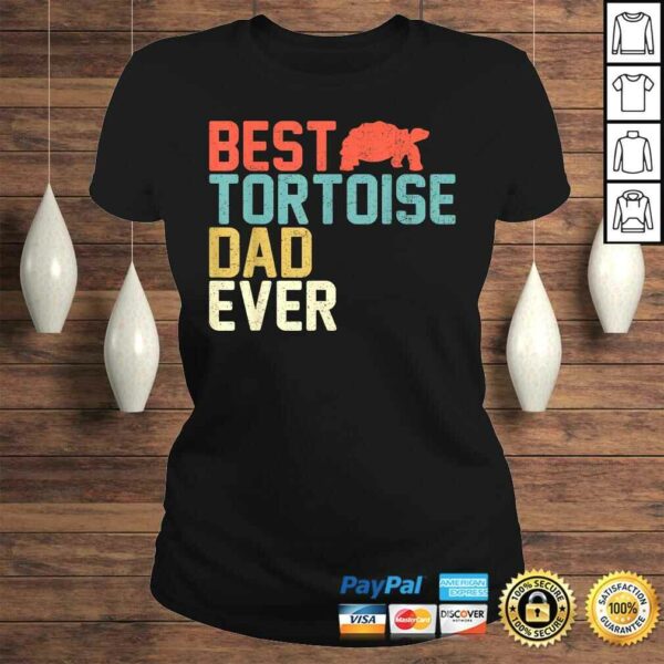 Best TORTOISE Dad Ever Shirt, Vintage Retro TShirt