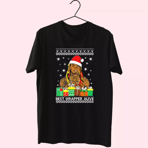 Best Wrapper Alive T Shirt Xmas Design