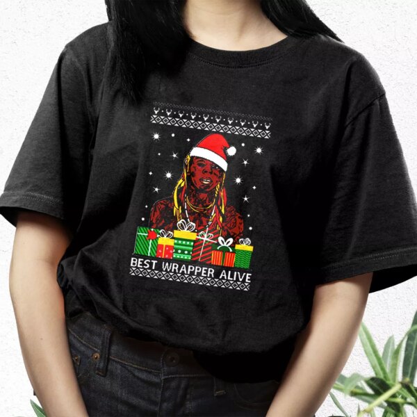 Best Wrapper Alive T Shirt Xmas Design