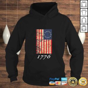 Betsy Ross Flag 1776 Vintage Revolutionary flag Shirt 3 Betsy Ross Flag 1776 Vintage Revolutionary flag Shirt 4