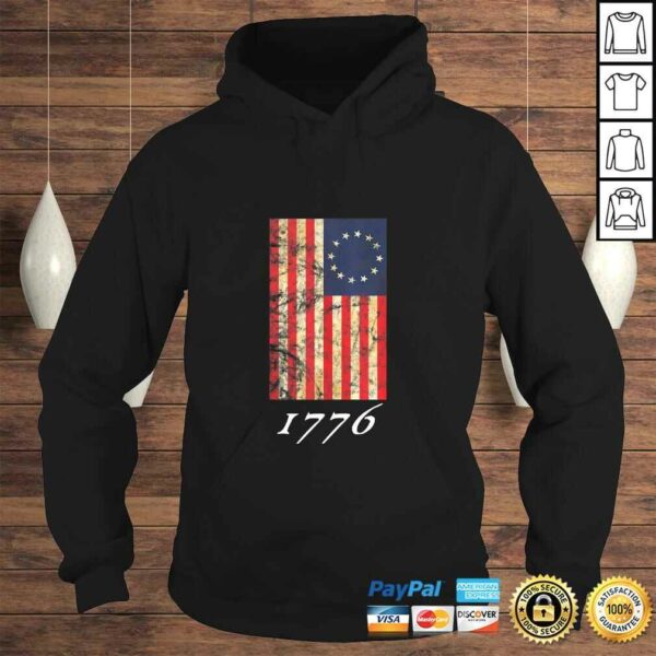 Betsy Ross Flag 1776 Vintage Revolutionary flag Shirt