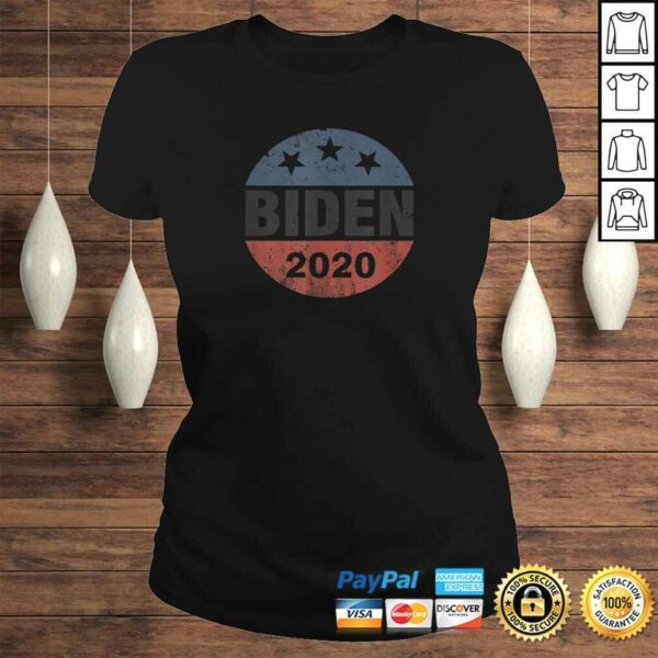 Biden 2020 Joe Biden Vintage Button Tee Shirt