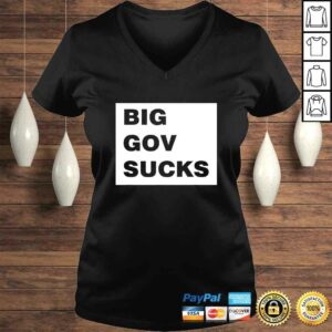 Big Gov Sucks LighV-Neck T-Shirt