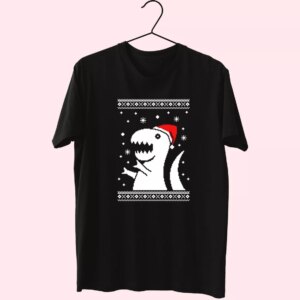 Big Trex Santa T Shirt Xmas Design Big Trex Santa T Shirt Xmas Design
