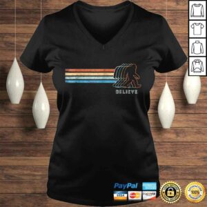 BigFoot Believe Chest Stripe Graphic Shirt