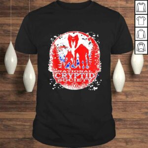 Bigfoot Dogman Mothman UFO National Cryptid Society Crest Zip Hoodie Bigfoot Dogman Mothman UFO National Cryptid Society Crest Zip Hoodie