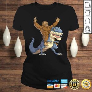 Bigfoot Sasquatch Riding Dinosaur T rex Shirt Funny Gifts 2 Bigfoot Sasquatch Riding Dinosaur T rex Shirt Funny Gifts 3