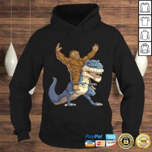 Bigfoot Sasquatch Riding Dinosaur T rex Shirt Funny Gifts 3 Bigfoot Sasquatch Riding Dinosaur T rex Shirt Funny Gifts 4