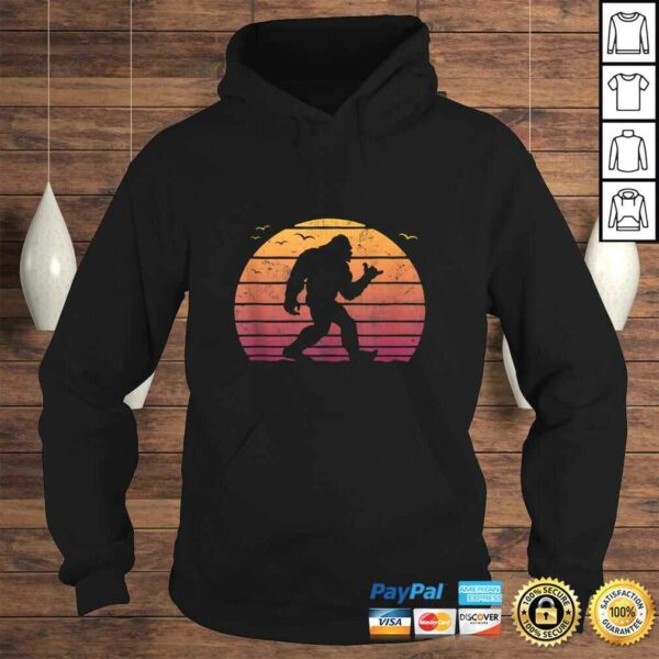 Bigfoot Surfing, Beach vacation, Retro, Surfboard surf shaka Shirt