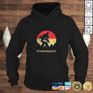 Bigfoot Synthesizer Analog Sasquatch Synth Nerd Producer Gift TShirt 4