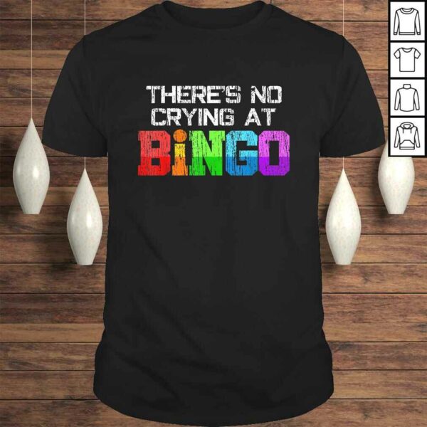 Bingo No Crying Bingo Player Casino Night Shirt