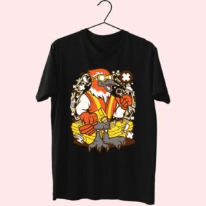 Bird Mechanic Worker Funny Graphic T Shirt 3 Bird Mechanic Worker Funny Graphic T Shirt 4