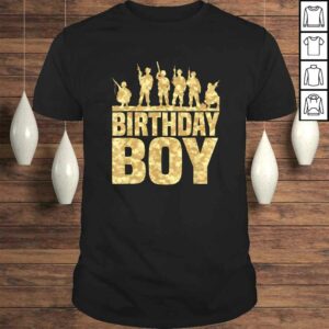 Birthday Boy Army Party Military Party Supplies Camo Gift TShirt Birthday Boy Army Party Military Party Supplies Camo Gift TShirt