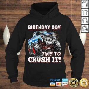 Birthday Boy Time to Crush It Monster Truck Birthday T-shirt 3 Birthday Boy Time to Crush It Monster Truck Birthday T shirt 4