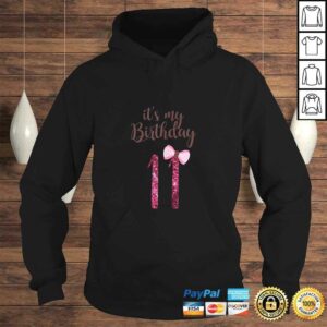 Birthday Shirt Girl, Cute It's my 11th Birthday 11 Years Old 3 Birthday Shirt Girl Cute Its my 11th Birthday 11 Years Old 4