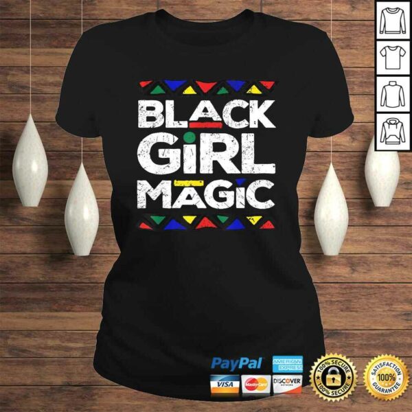 Black Girl Magic Black History Month Panthers Gift Design Shirt