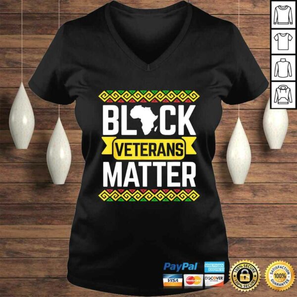 Black History Month Military Veteran Shirt Gift