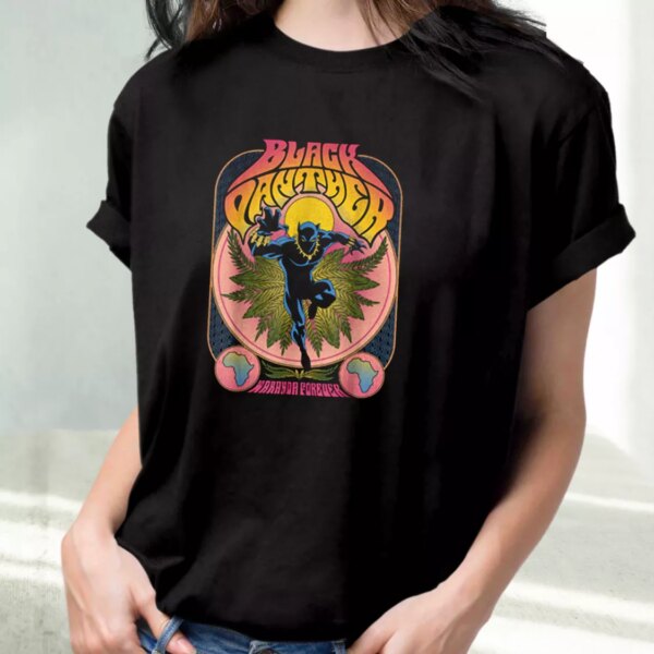 Black Panther Vintage 70’S Cool T Shirt