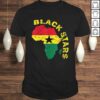 Blackstars of Ghana African soccer TShirt