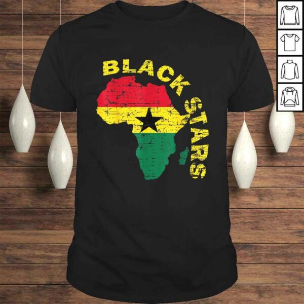 Blackstars of Ghana African soccer TShirt