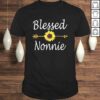 Blessed Nonnie Sunflower Mothers Day Gift Top