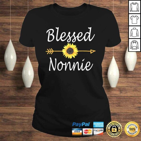 Blessed Nonnie Sunflower Mothers Day Gift Top