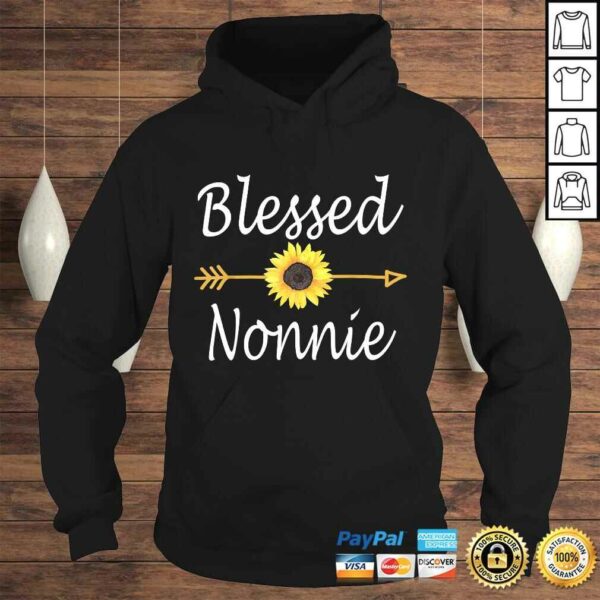 Blessed Nonnie Sunflower Mothers Day Gift Top