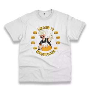 Bob Fieri Welcome To Burgertown Thanksgiving Vintage T Shirt 3 Bob Fieri Welcome To Burgertown Thanksgiving Vintage T Shirt 4