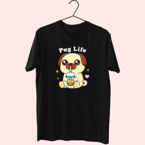 Boba Tea Pug Life Cute T Shirt Boba Tea Pug Life Cute T Shirt