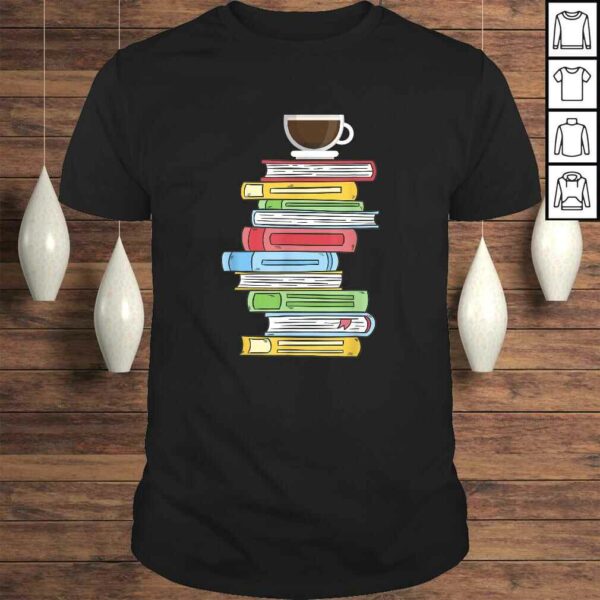 Books & Coffee – Reading Literature Education TShirt