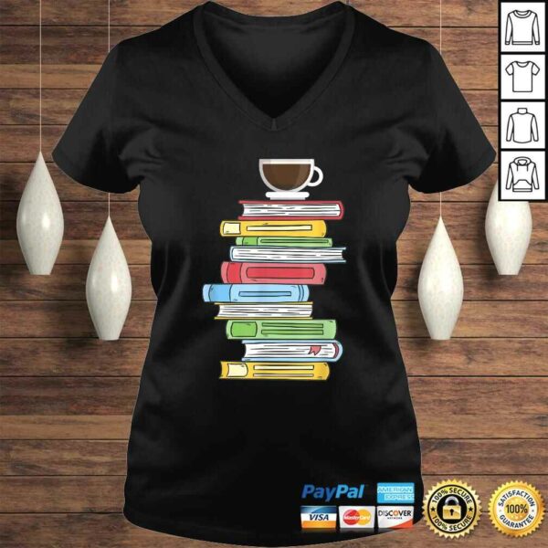 Books & Coffee – Reading Literature Education TShirt