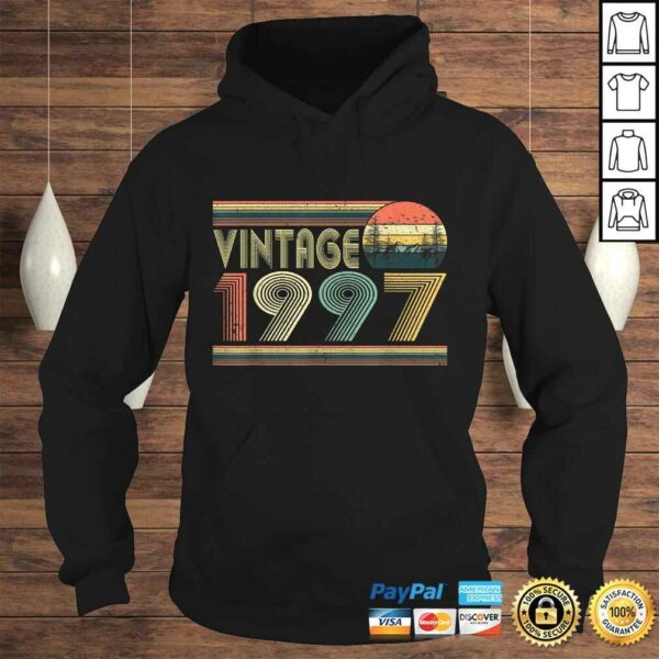 Born In 1997 Retro Vintage 23rd Birthday Gifts 23 Years Old Shirt